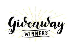 GIVEAWAY WINNERS